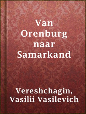 cover image of Van Orenburg naar Samarkand